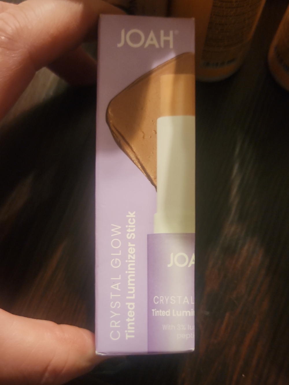 J.O.A. Crystal Glow Tinted Luminizer Stick — Tw010 Light Tan With Warm Undertone